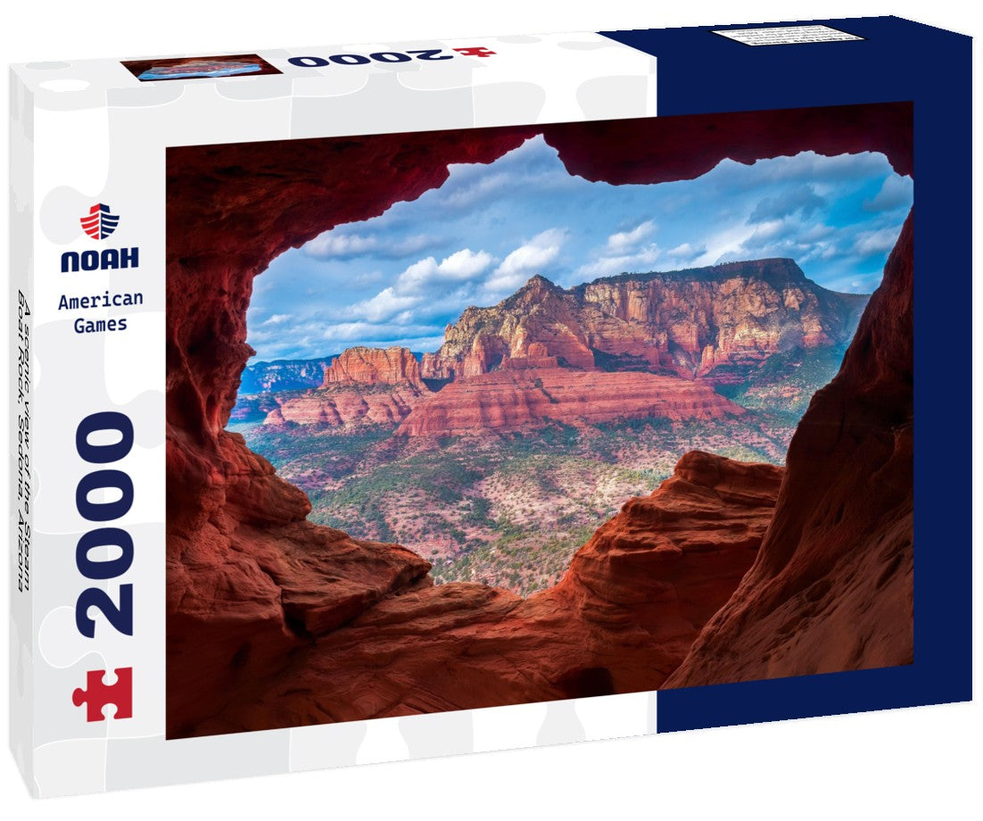 Noah Jigsaw Puzzle A scenic view of the Steam Boat Rock, Sedona, Arizona 2000 pieces