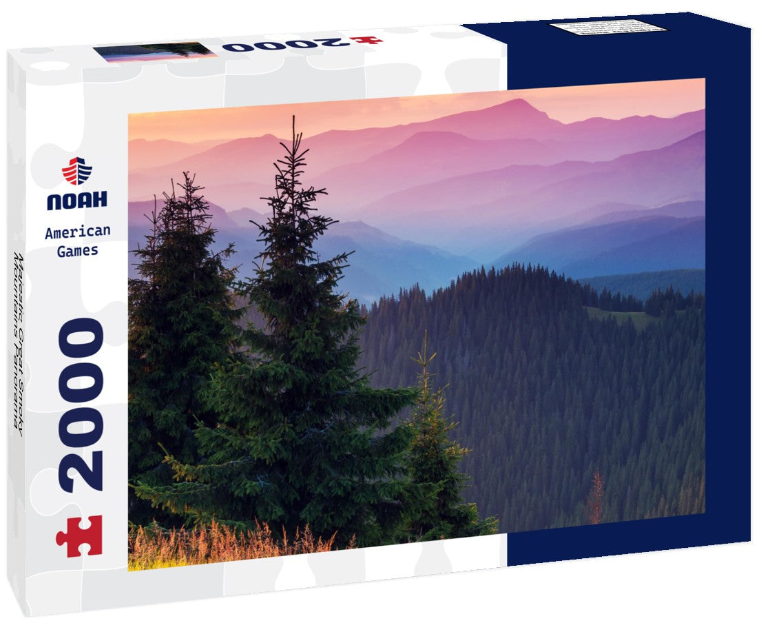 Noah Jigsaw Puzzle Majestic Great Smoky Mountains Panorama 2000 pieces
