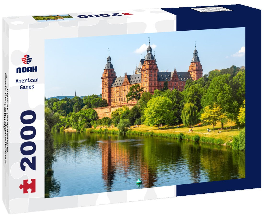 Noah Jigsaw Puzzle View of Johannesburg Castle from afar, Aschaffenburg, Germany 2000 pieces