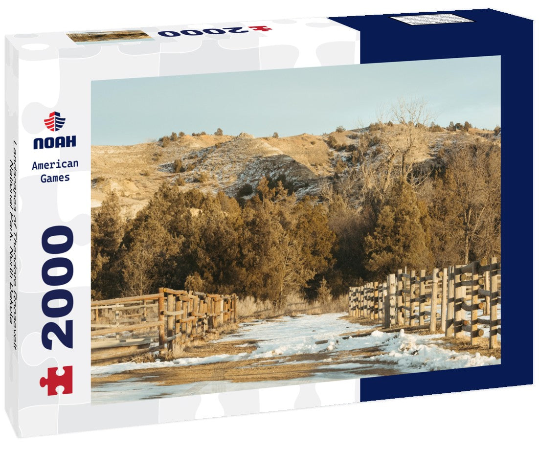 Noah Jigsaw Puzzle Landscapes of Theodore Roosevelt National Park, North Dakota 2000 pieces