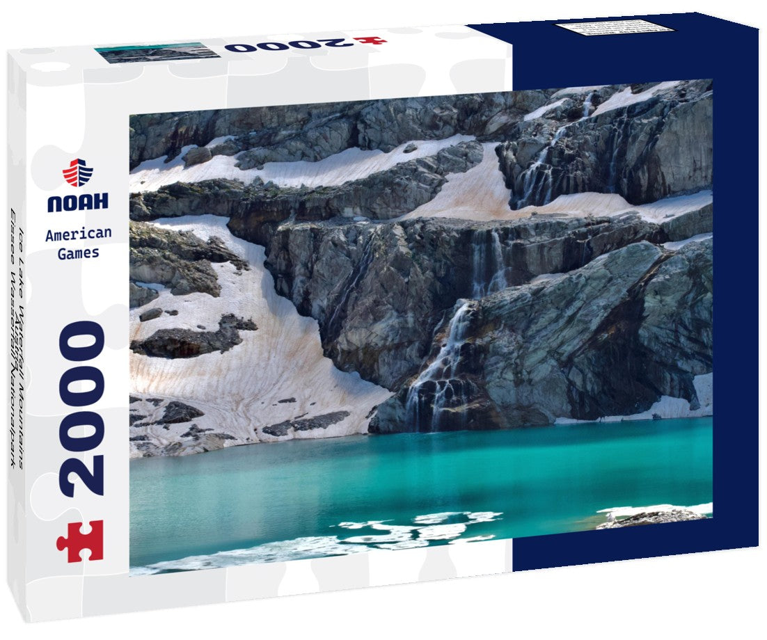 Noah Jigsaw Puzzle Ice Lake Waterfall Mountains Austria - Eissee Wasserfall Nationalpark Hohe Tauern Austria 2000 pieces