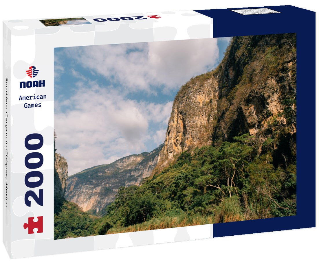Noah Jigsaw Puzzle Sumidero Canyon in Chiapas, Mexico. 2000 pieces
