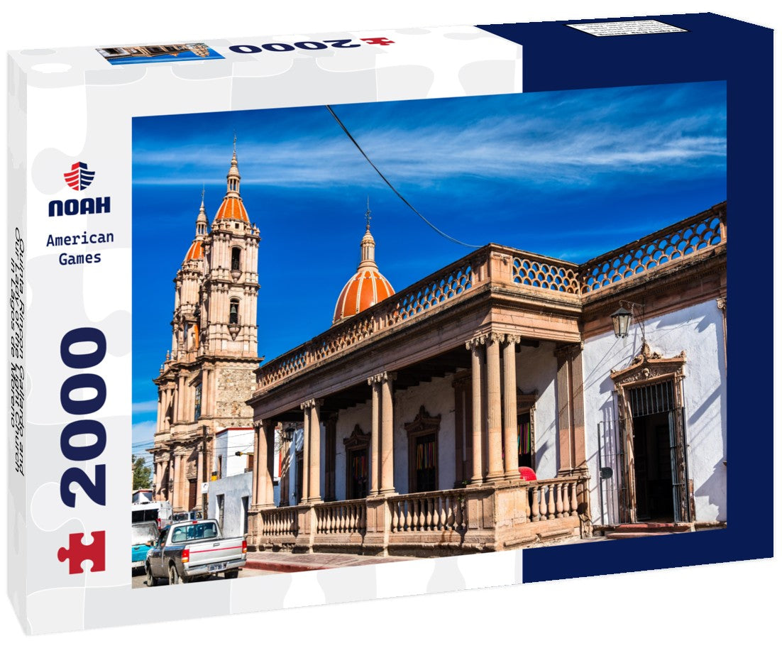 Noah Jigsaw Puzzle Quinta Rincon Gallardo and Our Lady of the Light Church in Lagos de Moreno - Jalisco, Mexico 2000 pieces