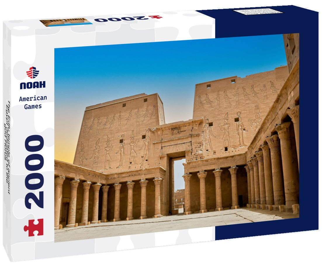 Noah Jigsaw Puzzle The Edfu temple of ancient Egypt dedicated to the god Horus 2000 pieces