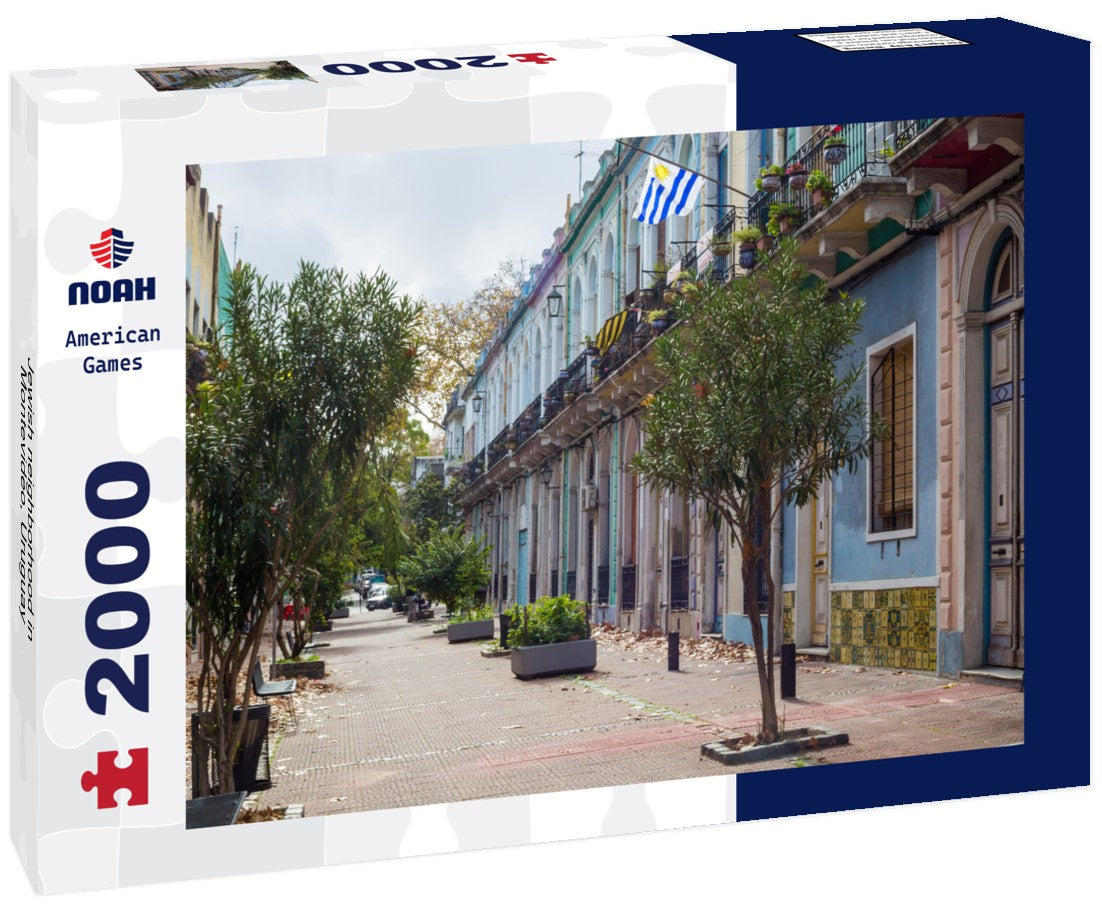 Noah Jigsaw Puzzle Jewish neighborhood in Montevideo, Uruguay 2000 pieces