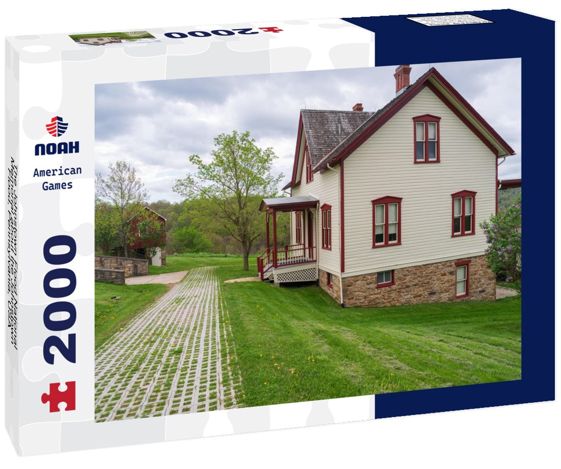Noah Jigsaw Puzzle The Johnstown Flood National Memorial about the Johnstown Flood, Pennsylvania, USA 2000 pieces