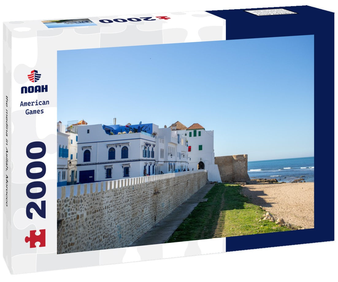 Noah Jigsaw Puzzle the medina in Asilah, Morocco 2000 pieces