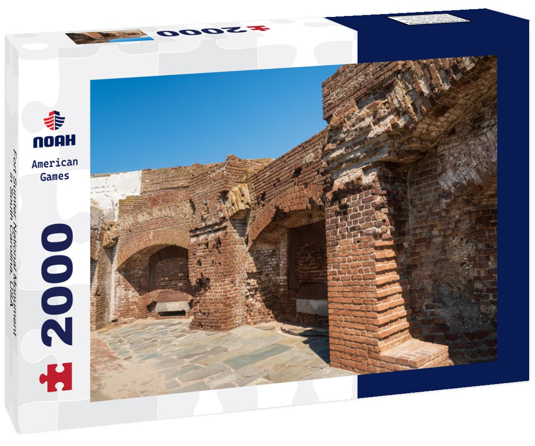 Noah Jigsaw Puzzle Fort Sumter National Monument in South Carolina, USA 2000 pieces