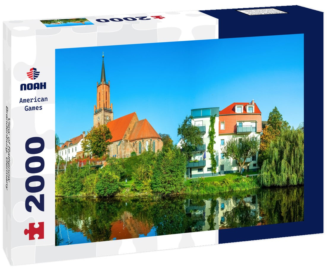 Noah Jigsaw Puzzle View of Rathenow, Brandenburg, Germany 2000 pieces
