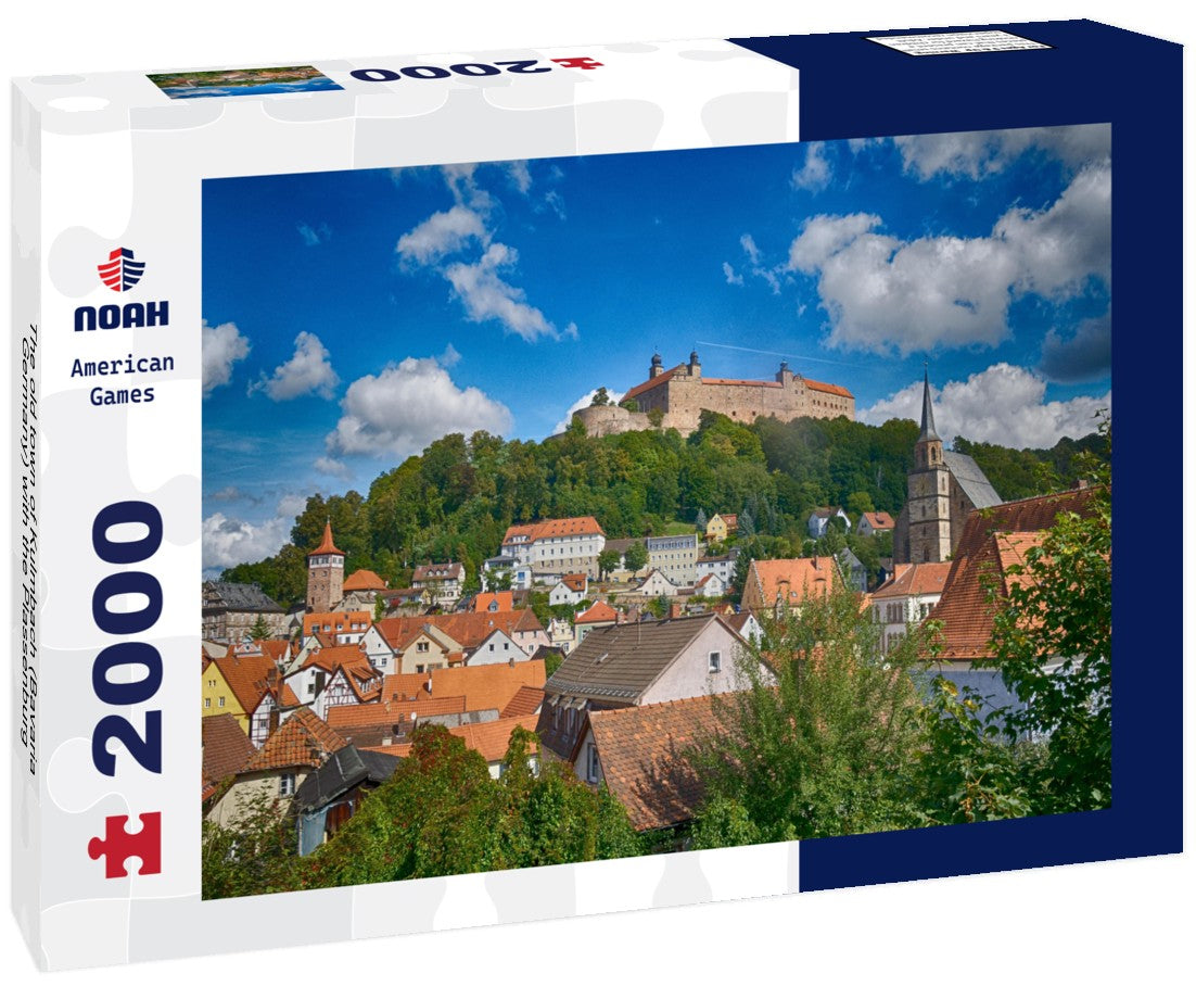 Noah Jigsaw Puzzle The old town of Kulmbach (Bavaria, Germany) with the Plassenburg 2000 pieces