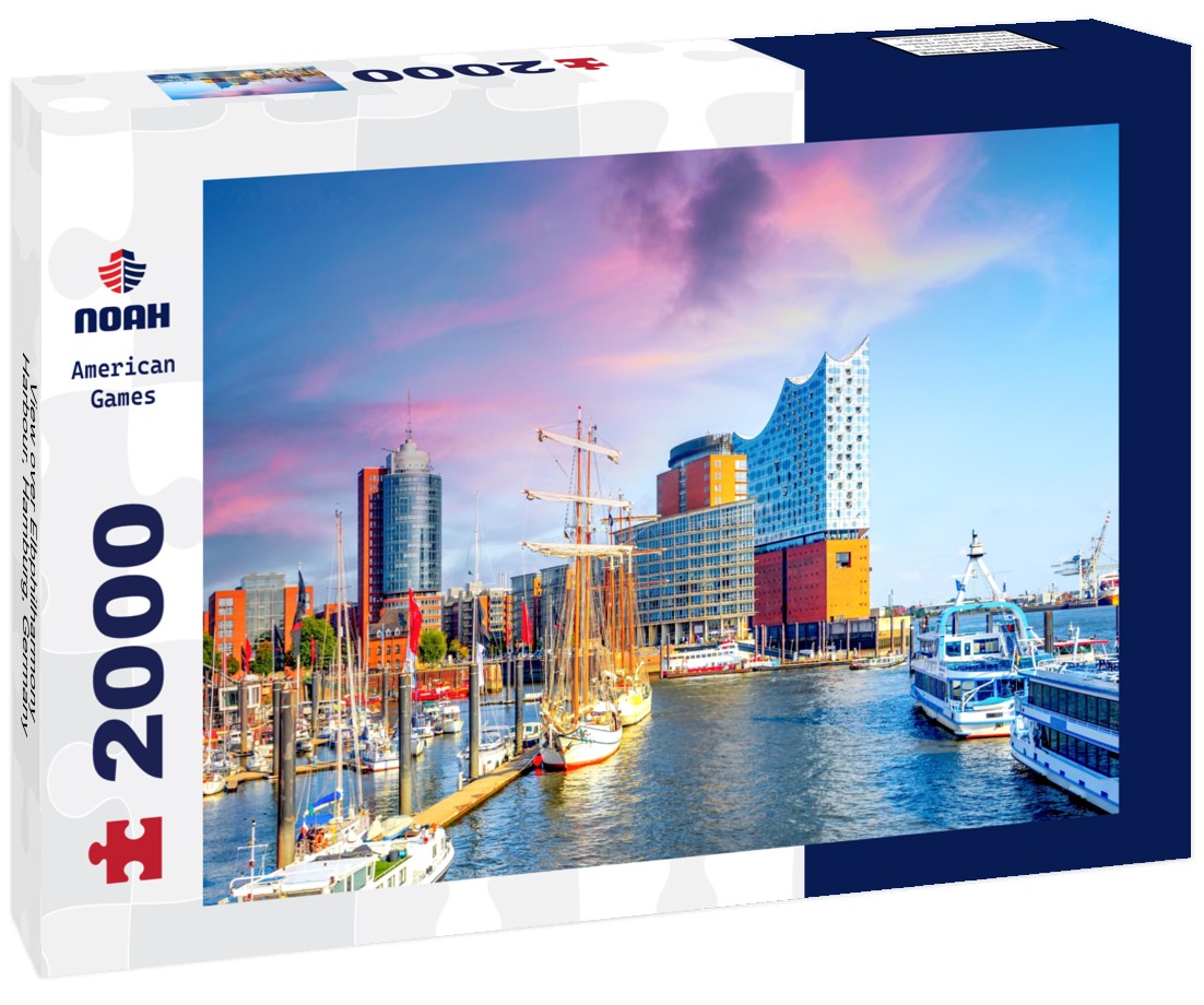 Noah Jigsaw Puzzle View over Elbphilharmony, Harbour, Hamburg, Germany 2000 pieces