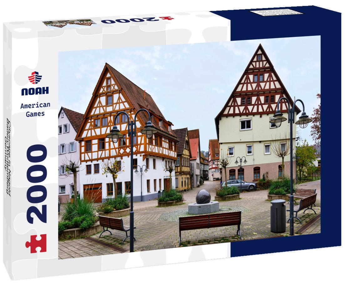 Noah Jigsaw Puzzle Cityscape in Nagold, Baden-Württemberg, Germany 2000 pieces