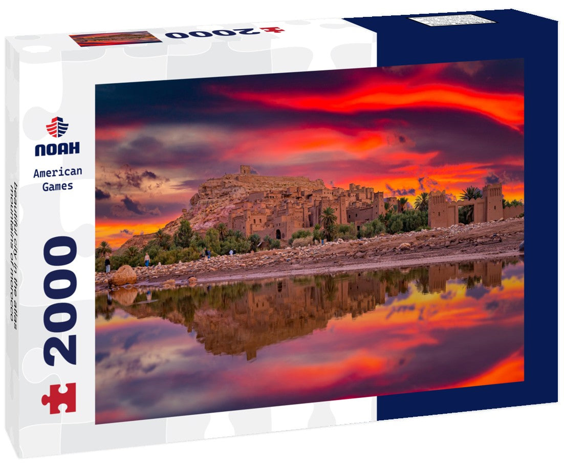 Noah Jigsaw Puzzle beautiful city in the atlas mountains of morocco 2000 pieces