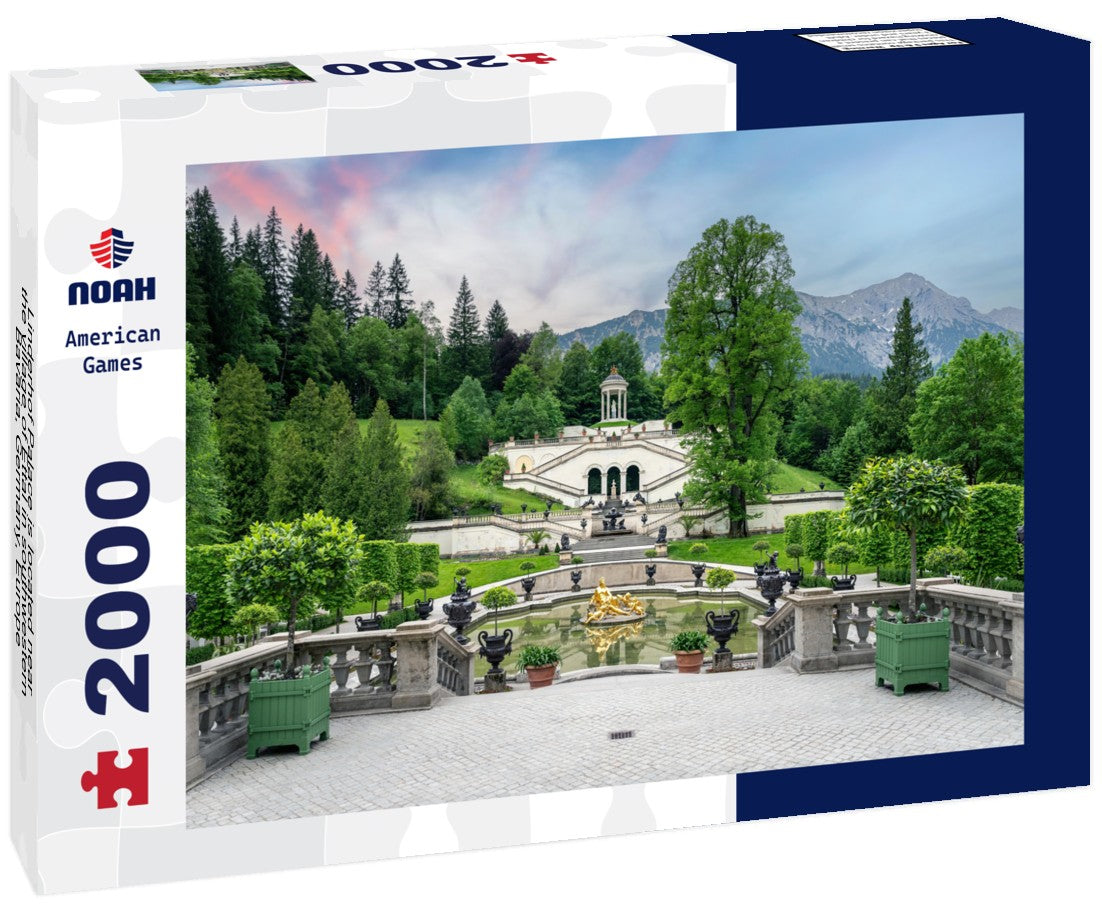 Noah Jigsaw Puzzle Linderhof Palace is located near the village of Ettal in southwestern Bavaria, Germany, Europe 2000 pieces
