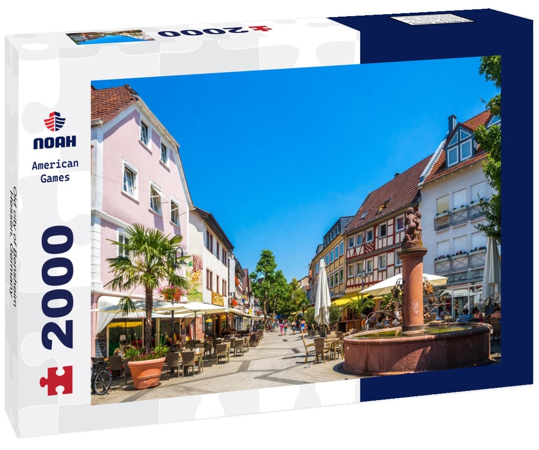 Noah Jigsaw Puzzle Old city of Bensheim, Hessen, Germany 2000 pieces