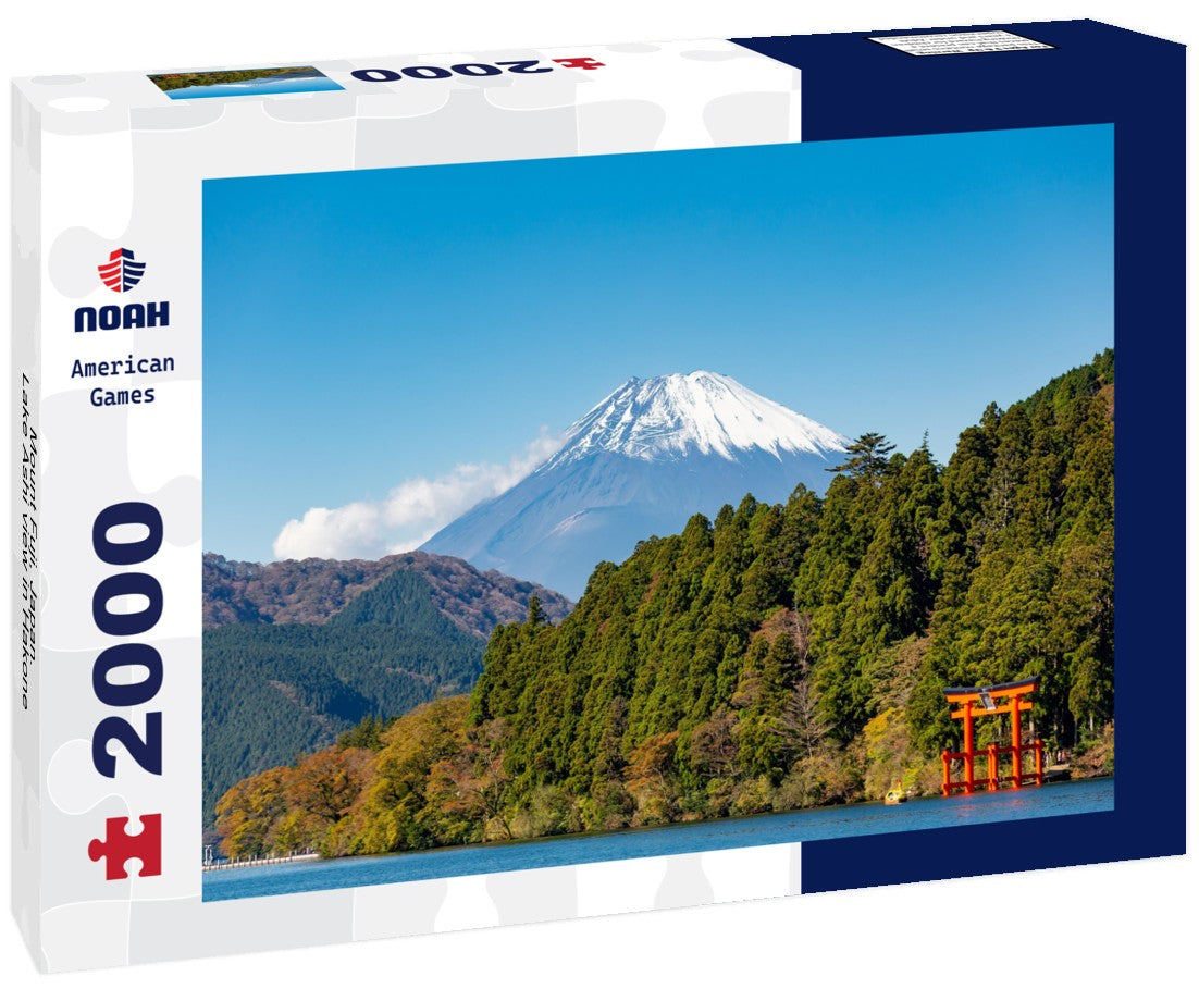 Noah Jigsaw Puzzle Mount Fuji, Japan. Lake Ashi view in Hakone 2000 pieces