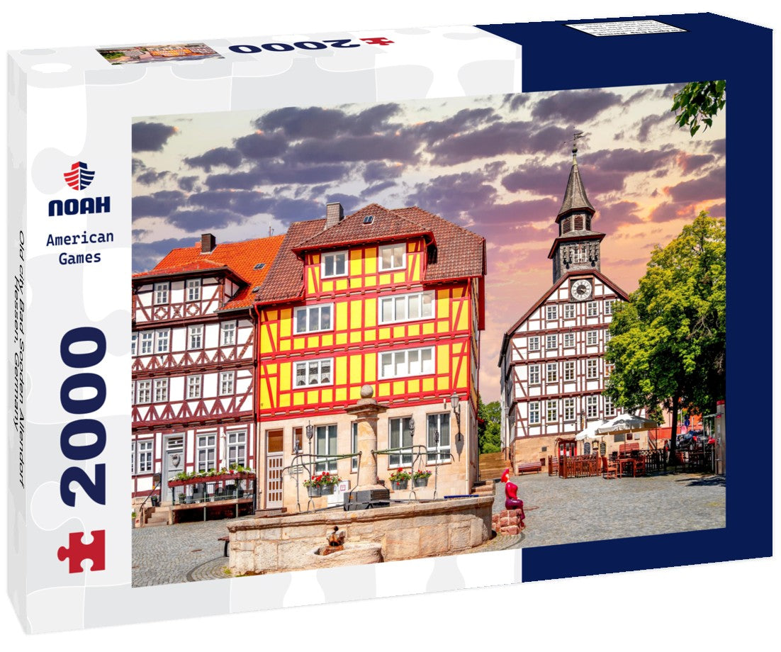 Noah Jigsaw Puzzle Old city Bad Sooden Allendorf, Hessen, Germany 2000 pieces