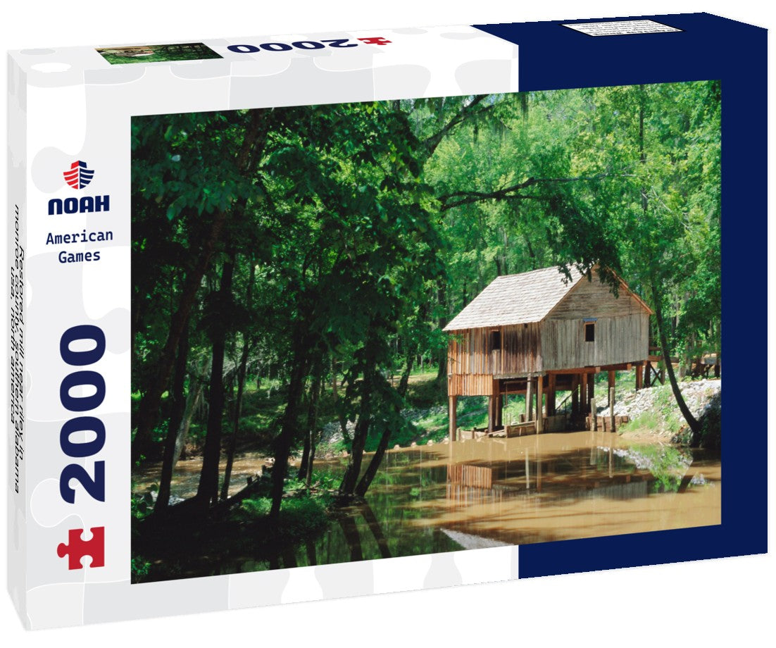 Noah Jigsaw Puzzle Restored mill near riley in monroe county, southern alabama, usa, north america 2000 pieces