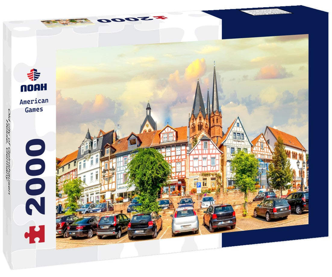 Noah Jigsaw Puzzle Old city of Gelnshausen, Hesse, Germany 2000 pieces