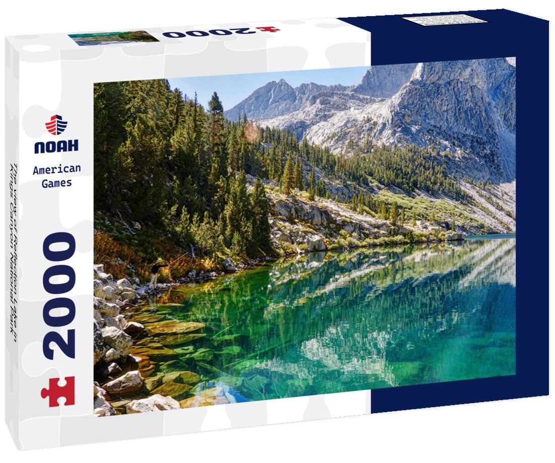 Noah Jigsaw Puzzle The view of Reflection Lake in Kings Canyon National Park 2000 pieces