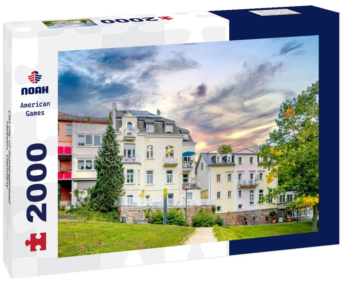 Noah Jigsaw Puzzle Old city of Schlangenbad, Hessen, Germany 2000 pieces