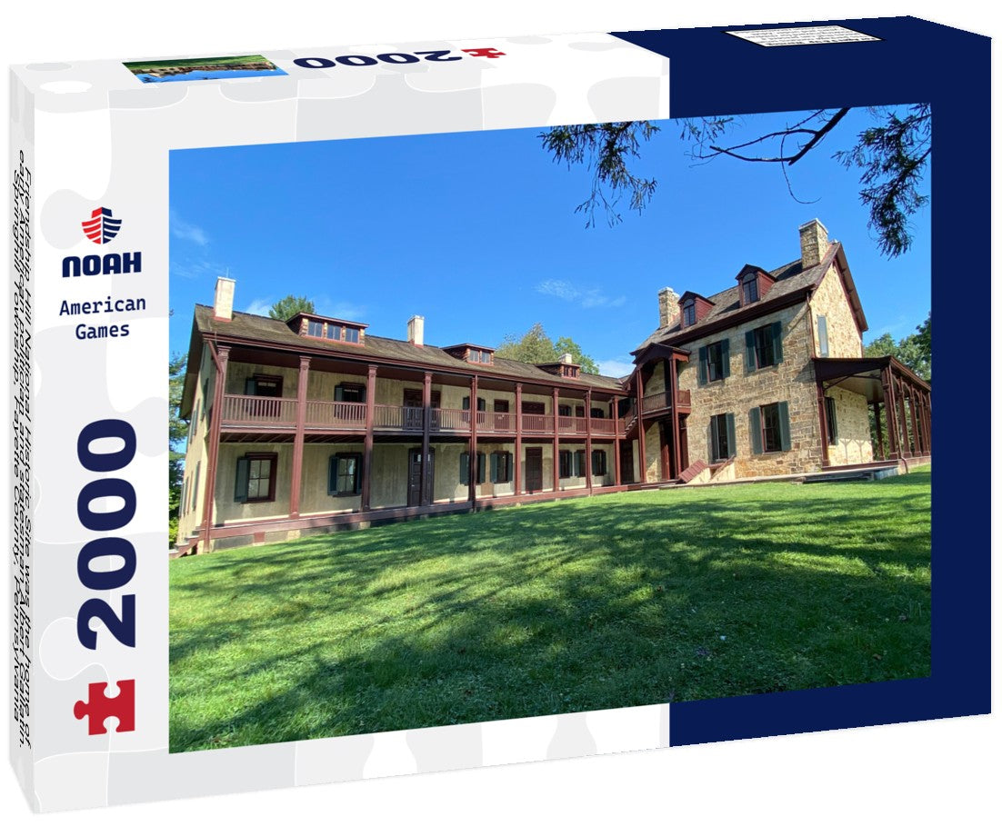 Noah Jigsaw Puzzle Friendship Hill National Historic Site was the home of early American politician and statesman Albert Gallatin. Springhill Township, Fayette County, Pennsylvania 2000 pieces