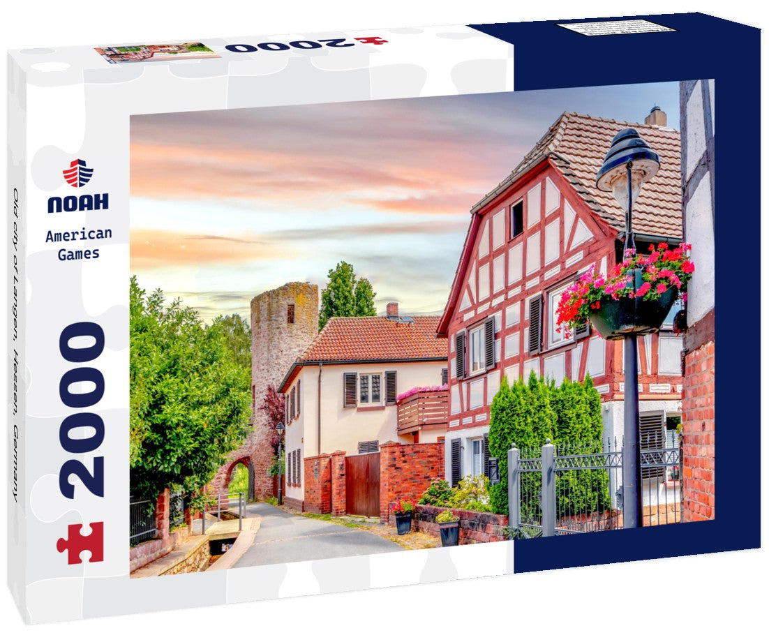 Noah Jigsaw Puzzle Old city of Langen, Hessen, Germany 2000 pieces