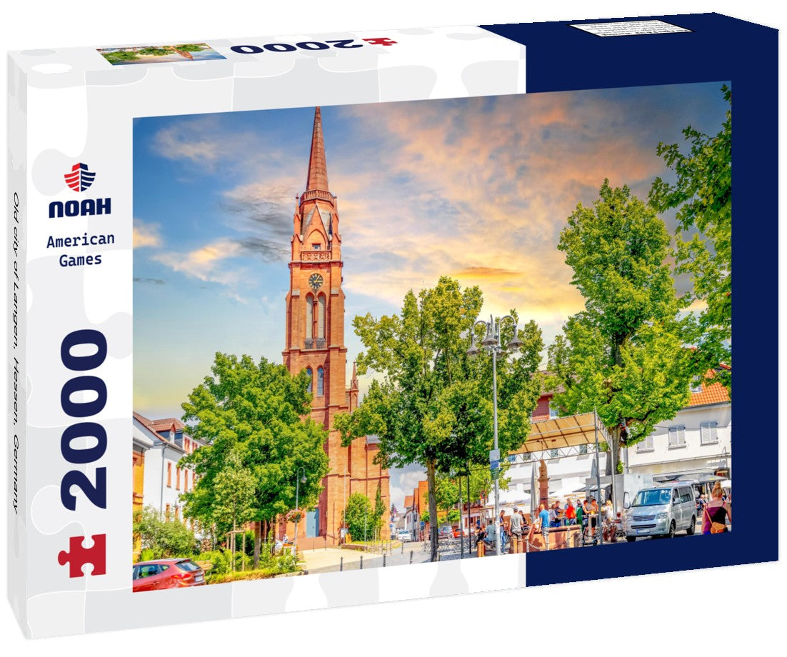 Noah Jigsaw Puzzle Old city of Langen, Hessen, Germany 2000 pieces