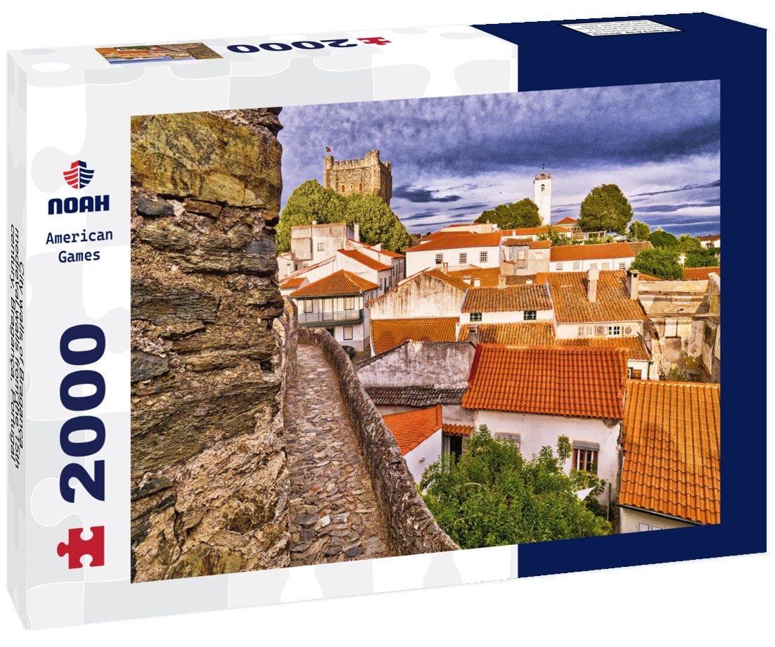 Noah Jigsaw Puzzle City walls of Bragança, medieval walls from the 15th century, Bragança, Portugal 2000 pieces