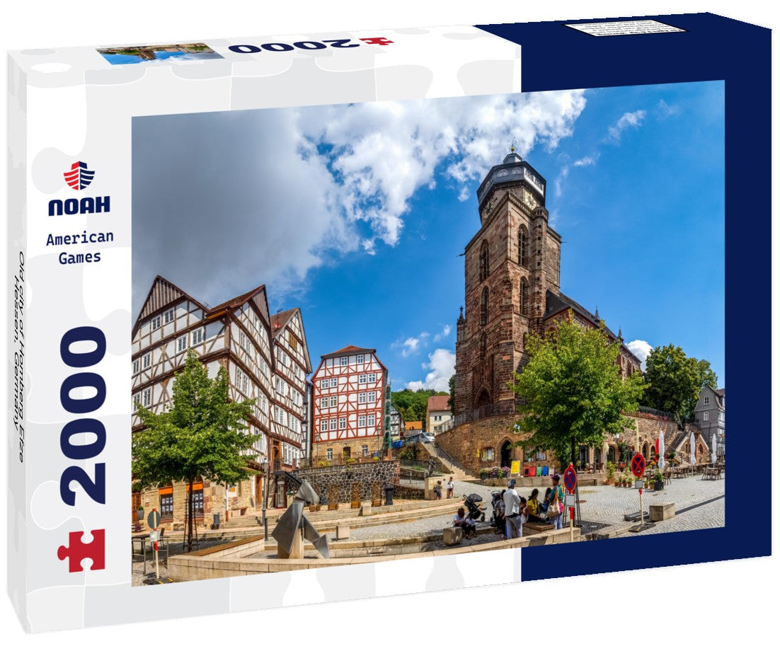 Noah Jigsaw Puzzle Old city of Homberg Efze, Hessen, Germany 2000 pieces