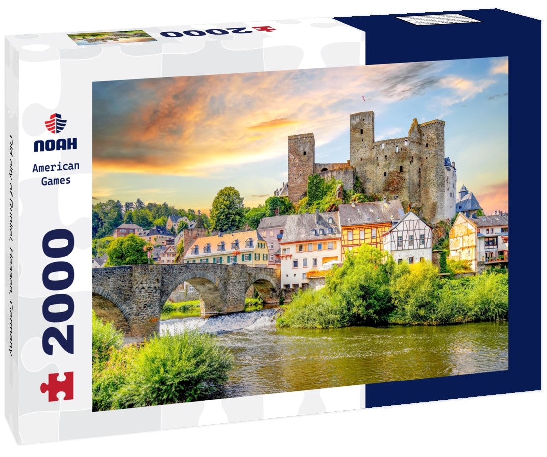 Noah Jigsaw Puzzle Old city of Runkel, Hessen, Germany 2000 pieces