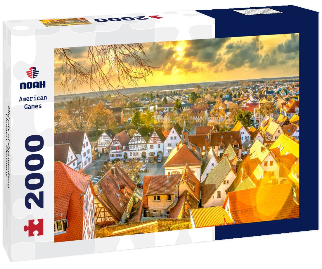 Noah Jigsaw Puzzle Old city of Zwingenberg, Hessen, Germany 2000 pieces