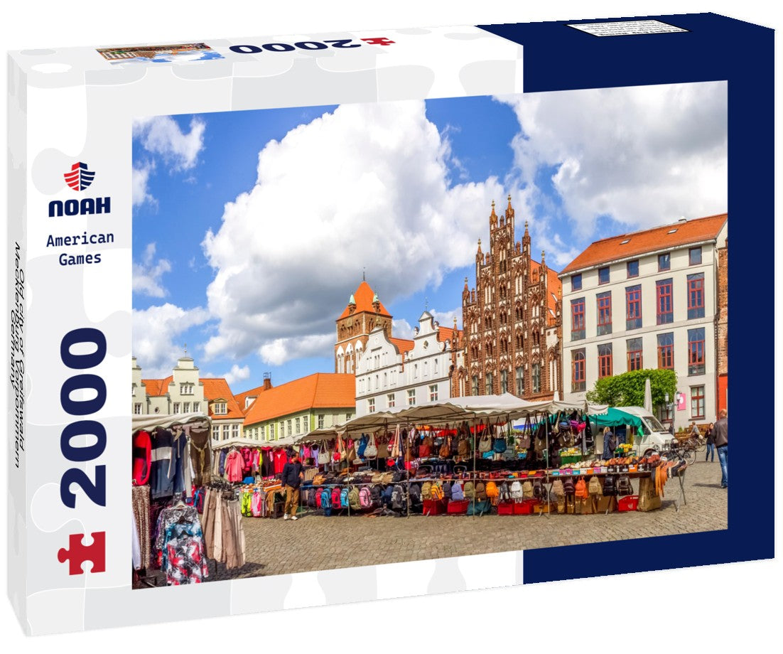 Noah Jigsaw Puzzle Old city of Greifswald, Mecklenburg Vorpommern, Germany 2000 pieces