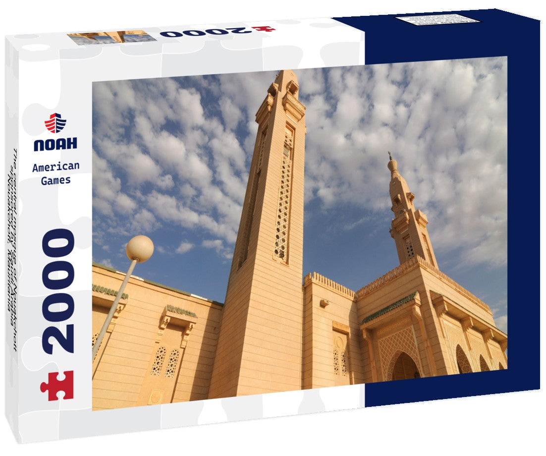 Noah Jigsaw Puzzle The central mosque of Nouakchott sponsored by Saudi Arabia, Nouakchott, Mauritania, Africa 2000 pieces
