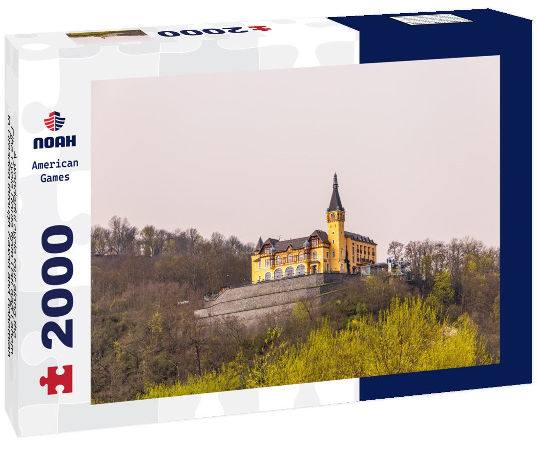 Noah Jigsaw Puzzle A wonderful cycle tour along the Elbe Cycle Route from Ústí nad Labem to Dresden through Saxon and Bohemian Switzerland - Germany - Czech Republic 2000 pieces