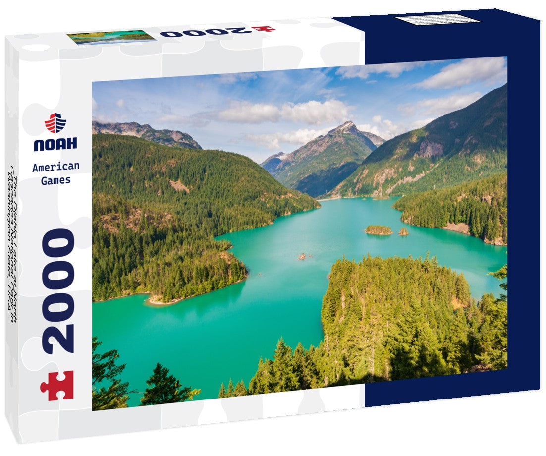 Noah Jigsaw Puzzle The Diablo Lake at North Cascades National Park in Washington State, USA 2000 pieces