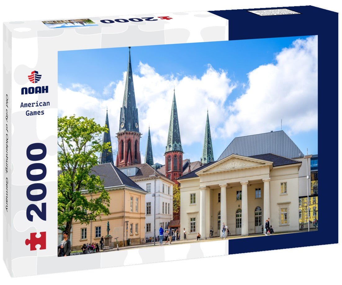 Noah Jigsaw Puzzle Old city of Oldenburg, Germany 2000 pieces