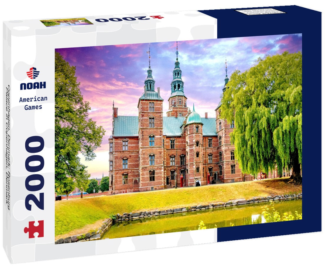 Noah Jigsaw Puzzle Copenhagen, Denmark: Rosenburg Palace in Copenhagen, Denmark 2000 pieces