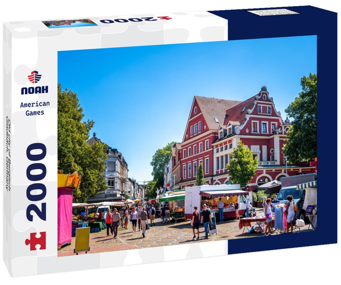 Noah Jigsaw Puzzle Old city of Bergisch Gladbach, Germany 2000 pieces