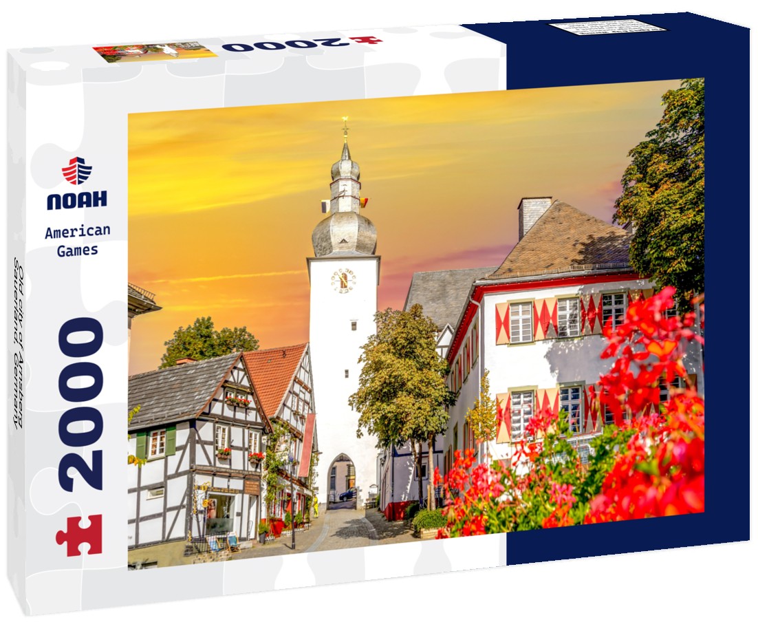 Noah Jigsaw Puzzle Old city of Arnsberg, Sauerland, Germany 2000 pieces