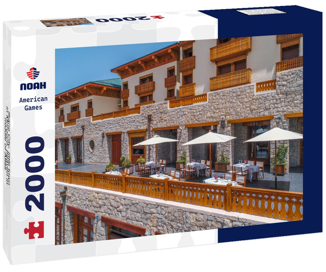 Noah Jigsaw Puzzle Ifrane City, little town in Morocco, heaven in middle of Atlas 2000 pieces