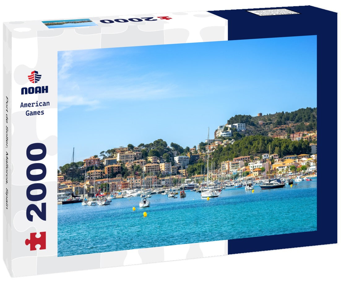 Noah Jigsaw Puzzle Port de Soller, Mallorca, Spain 2000 pieces