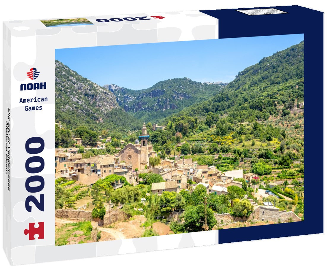 Noah Jigsaw Puzzle Old city of Valldemossa, Mallorca Spain 2000 pieces
