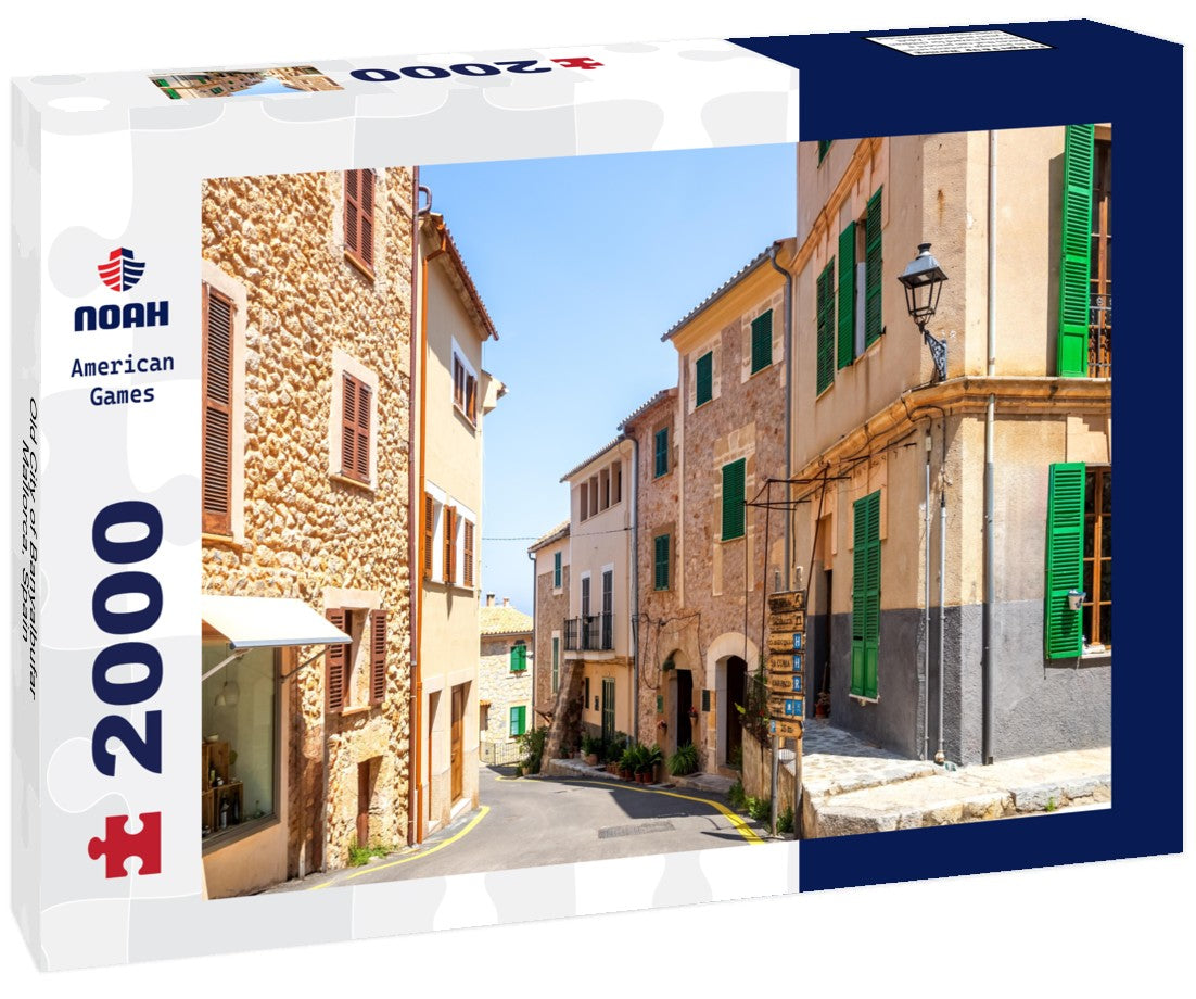 Noah Jigsaw Puzzle Old City of Banyalbufar, Mallorca, Spain 2000 pieces