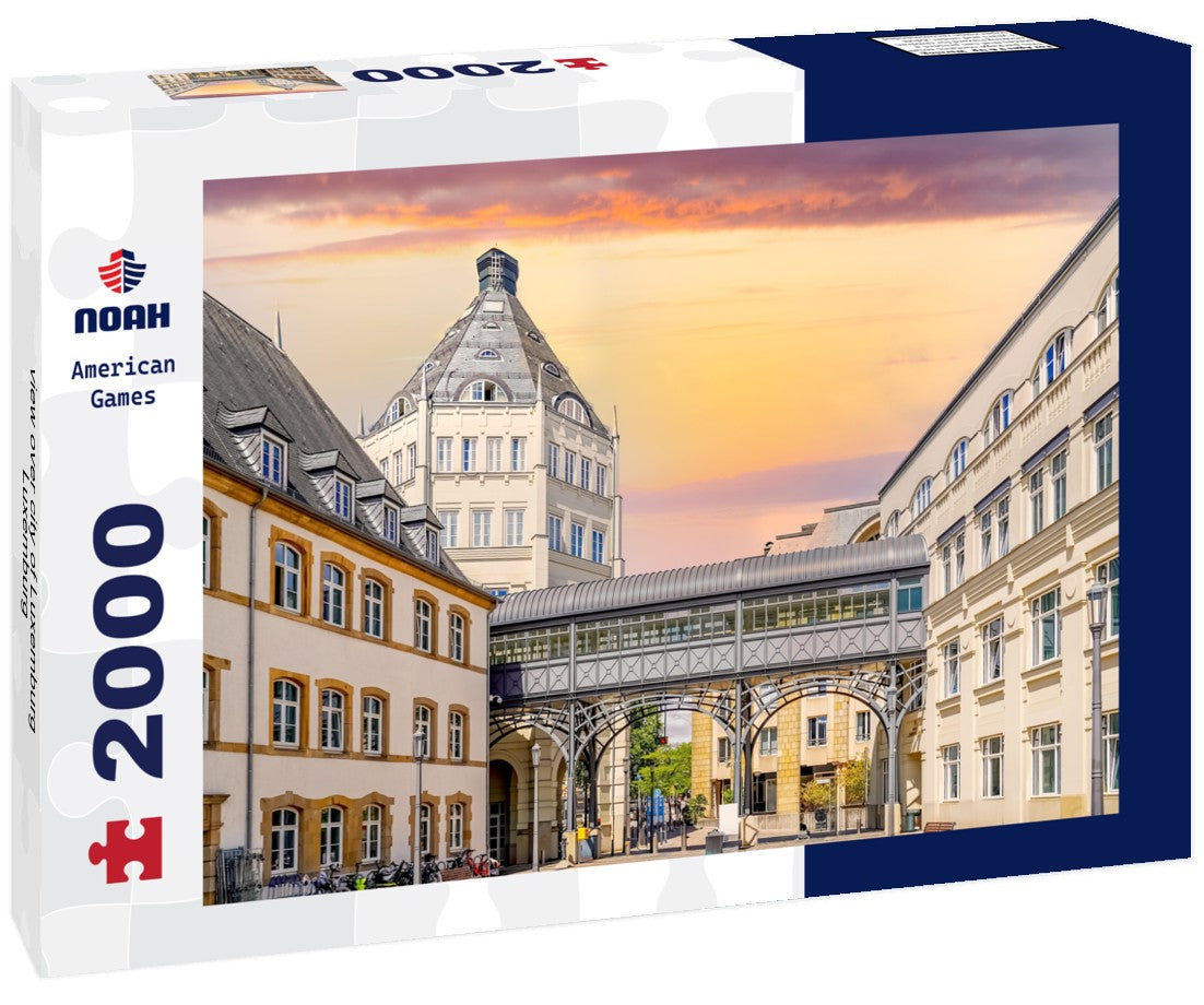 Noah Jigsaw Puzzle view over city of Luxemburg, Luxemburg 2000 pieces