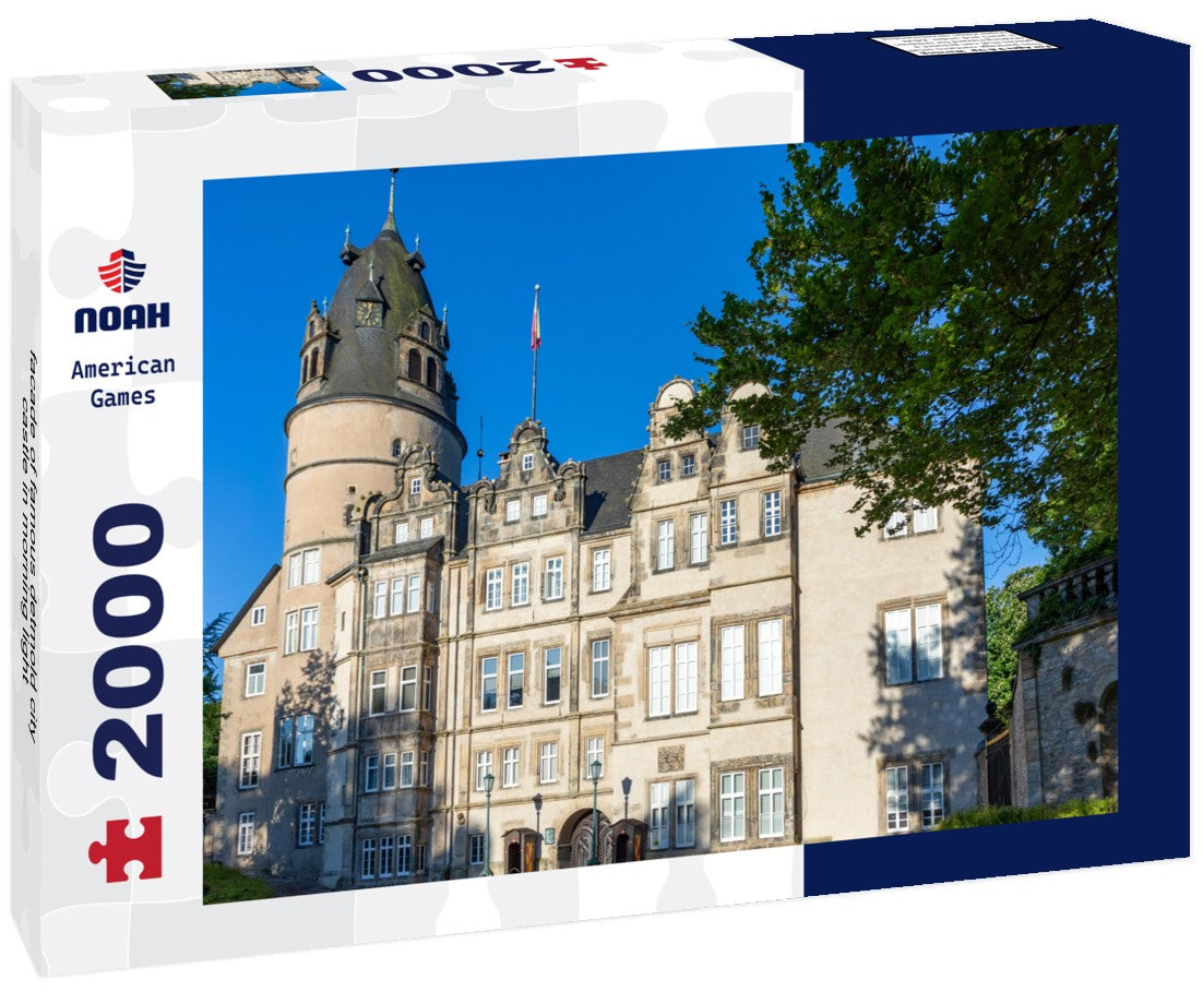 Noah Jigsaw Puzzle facade of famous detmold city castle in morning light 2000 pieces