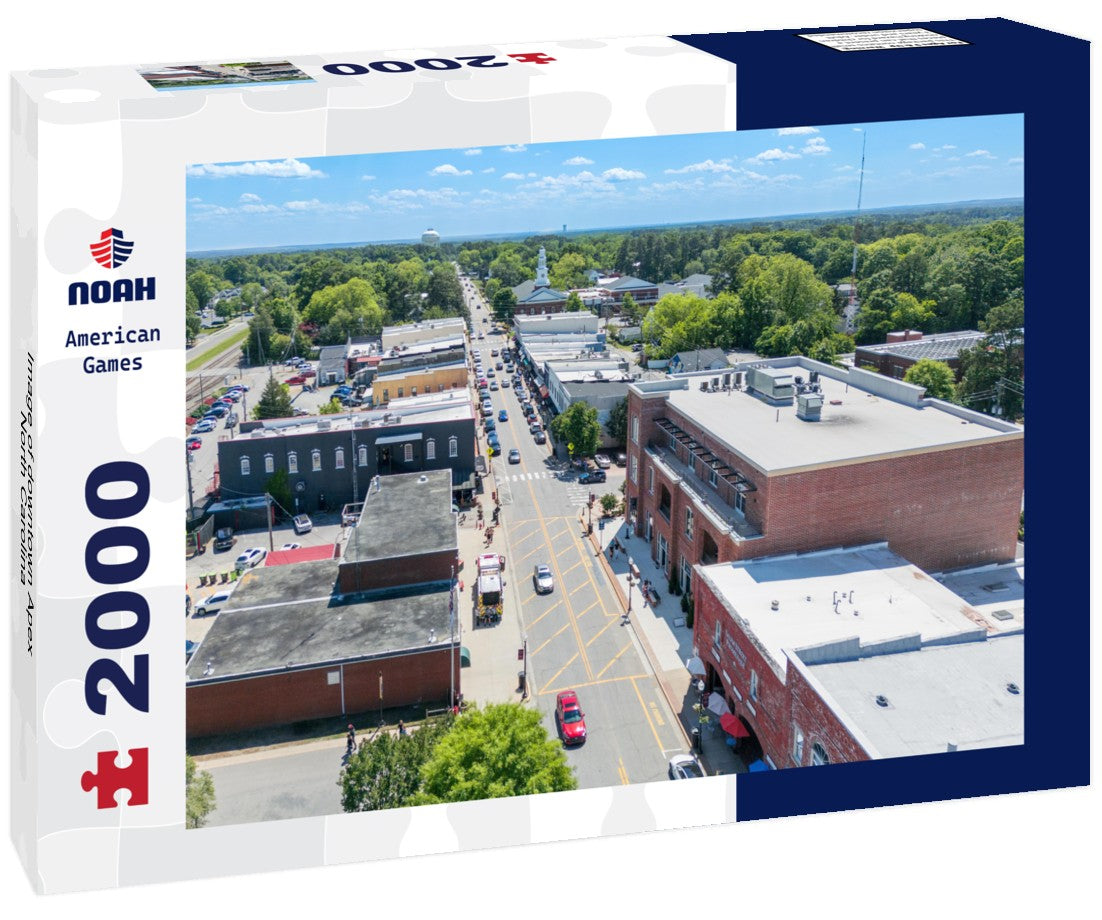 Noah Jigsaw Puzzle Image of downtown Apex, North Carolina 2000 pieces