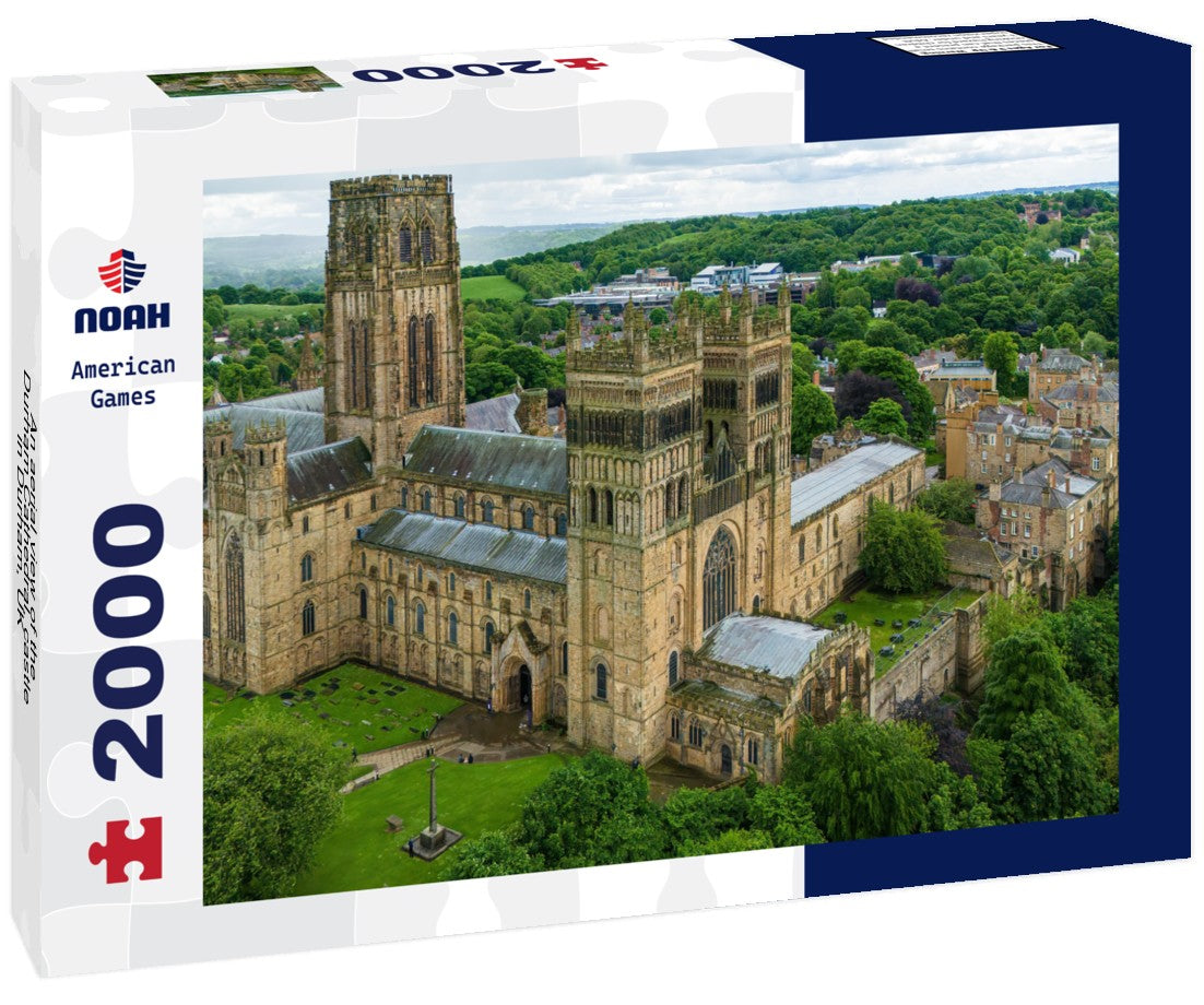 Noah Jigsaw Puzzle An aerial view of the Durham Cathedral, castle in Durham, UK 2000 pieces