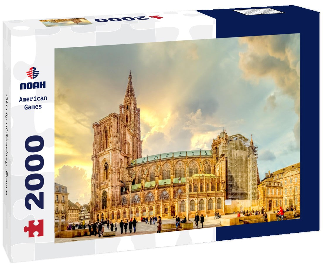 Noah Jigsaw Puzzle Old city of Strasburg, France 2000 pieces