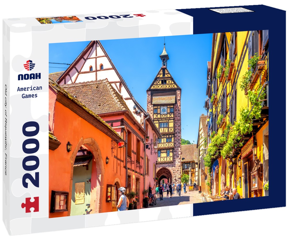 Noah Jigsaw Puzzle Old city of Riquewihr, France 2000 pieces